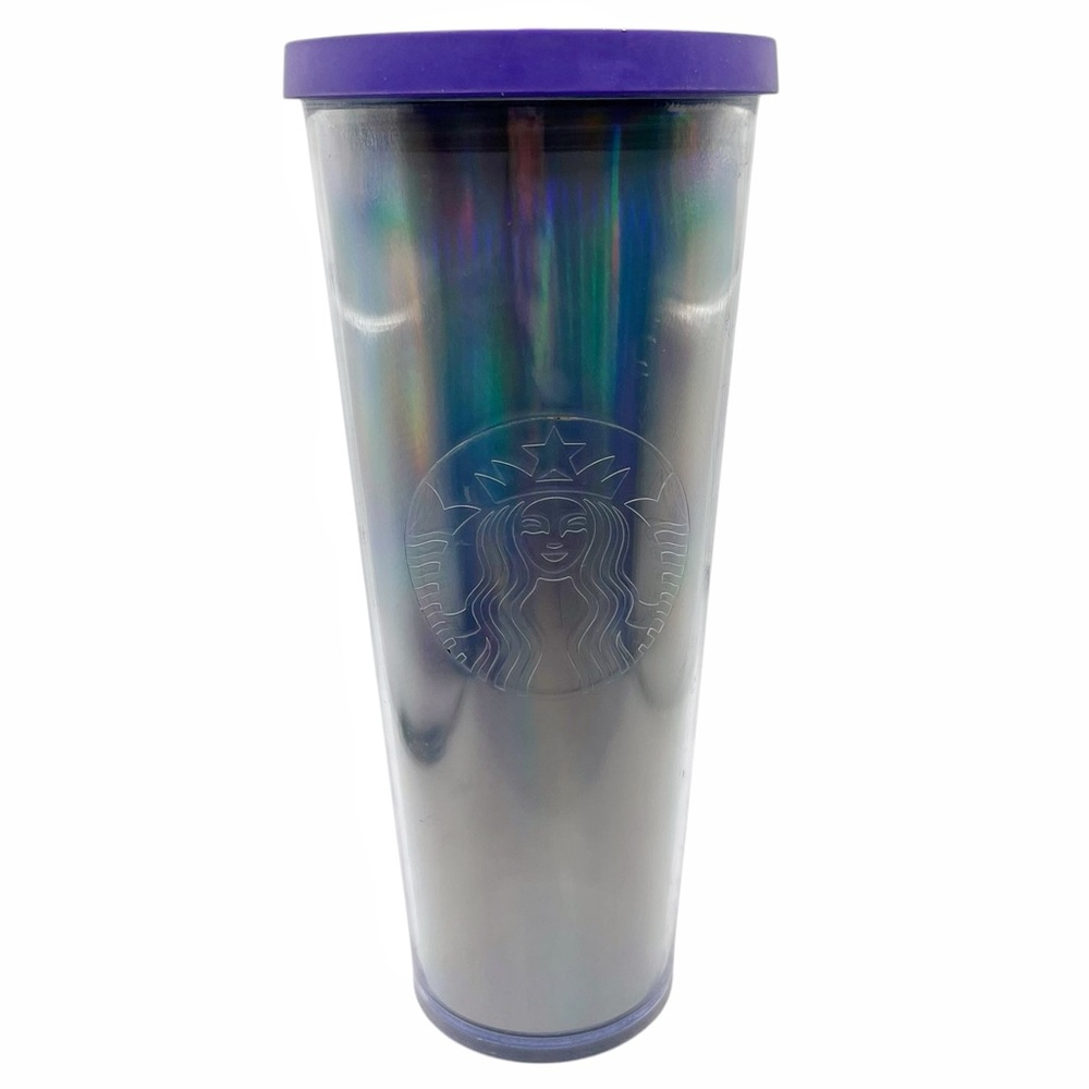 Starbucks Purple Iridescent Cold Cup Tumbler